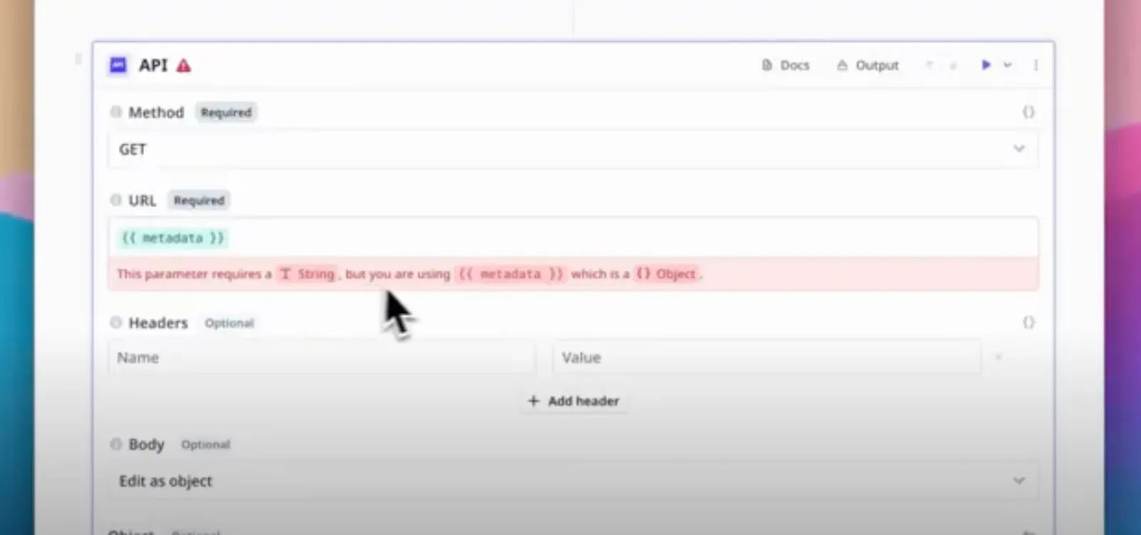 Better typing for inputs and variables