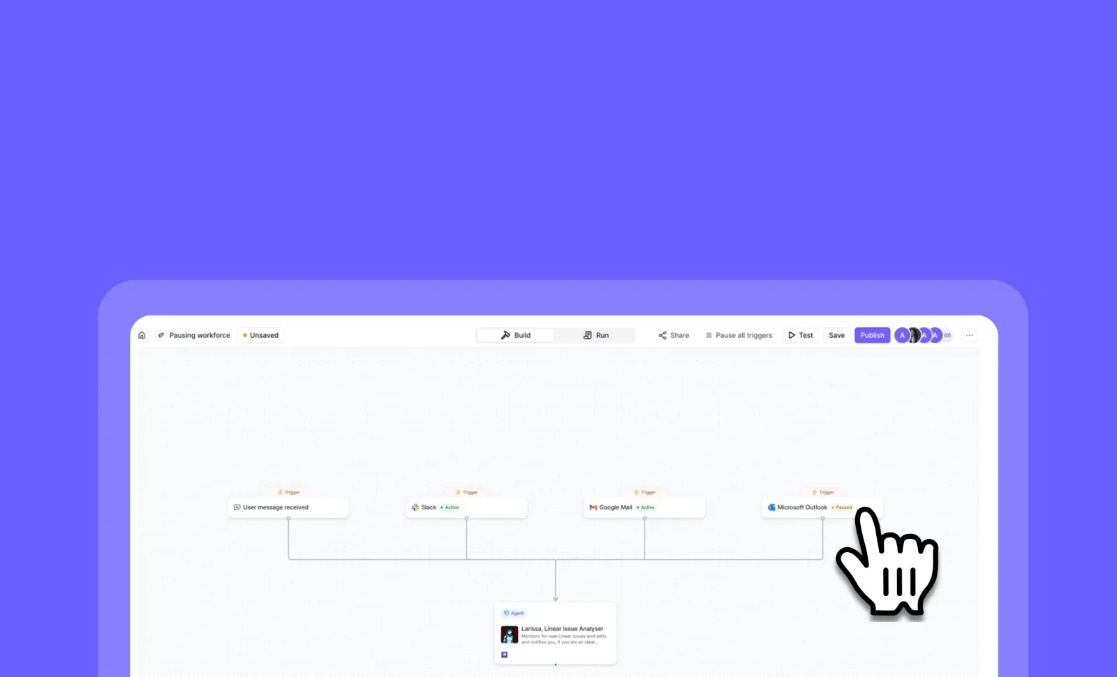 Pause, cancel, and resume Workforce triggers in real time