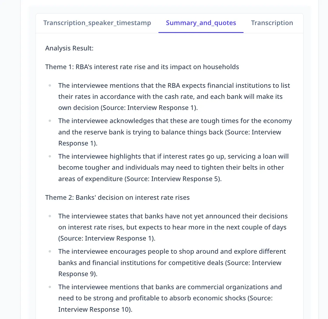 audio-transcription-high-level-summary