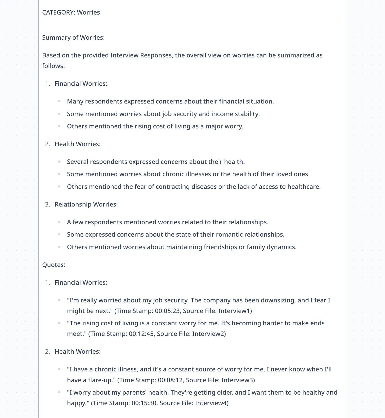 Topic focused summarization and quote extraction