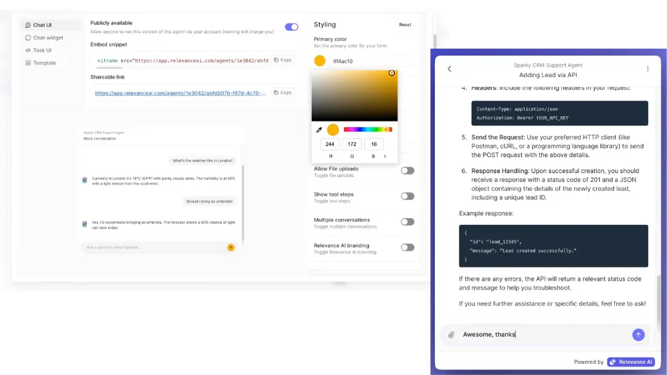 Introducing Agent Chat