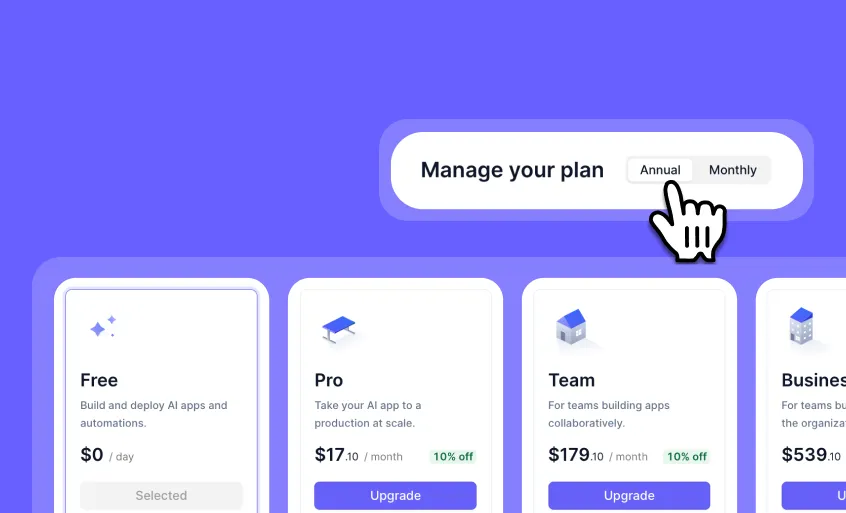 Annual plans now available