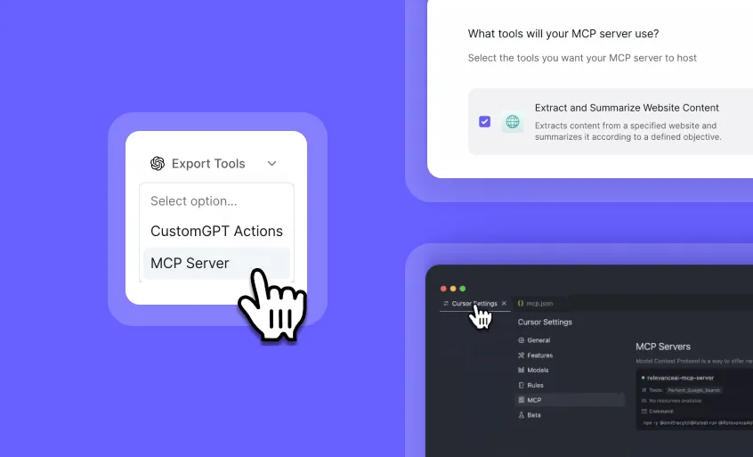 Connect your Tools with MCP Server for Claude, Cursor & More