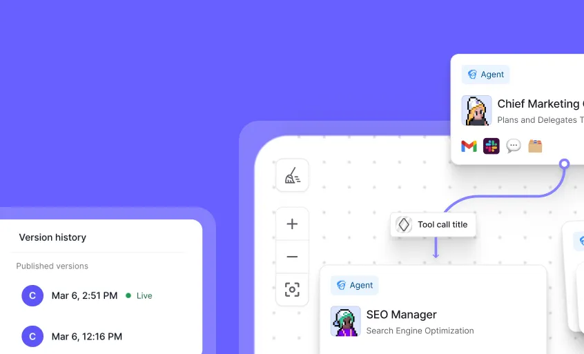 Unlock new ways to build, share, and trigger your AI Workforce